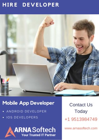 Hire Dedicated Developers | Mobile Application Developer