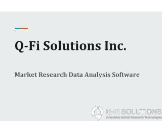 Market Research Software Tools