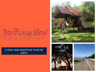 Joy Bungalow- A Truly Hide-away Place to Be on Earth