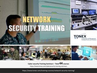 Network Security Training : Tonex Training