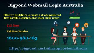 Resolve Login Issues 1-800-980-183 | Bigpond Webmail Australia