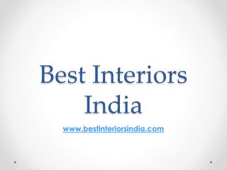 Best interior Designers in Delhi - Interior Designers
