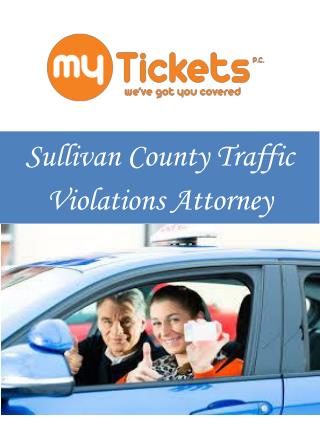 Sullivan County Traffic Violations Attorney