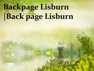 Backpage Lisburn |Back page Lisburn