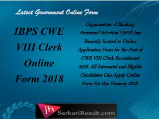 Latest government online form