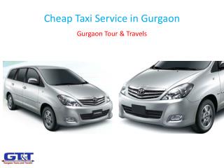 Cheap Taxi Service in Gurgaon