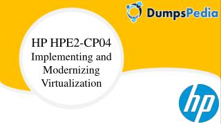 HPE2-CP04 Questions Answers Dumps