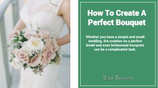 Find the Perfect Bridal Bouquets at the Wholesale Prices