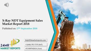 X-Ray NDT Equipment Sales Market Report 2018