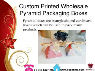 Custom Printed Wholesale Pyramid Packaging Boxes