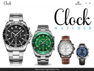 Clockwatcher Megir Watches Store - Quality & Affordable Watches For Men