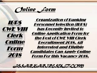 Online form