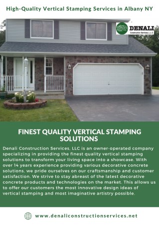 High-Quality Vertical Stamping Services in Albany NY