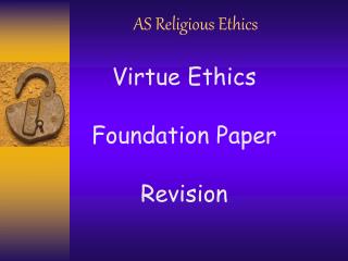 AS Religious Ethics