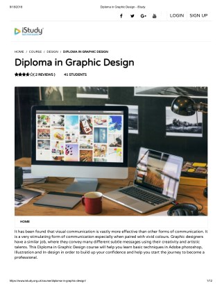 Diploma in Graphic Design - istudy