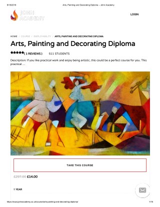 Painting and Decorating Diploma - John Academy