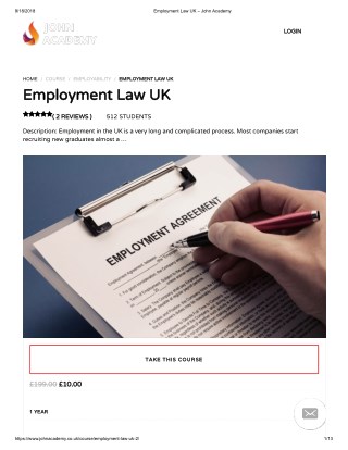 Employment Law UK - John Academy