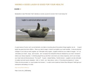 HAVING A GOOD LAUGH IS GOOD FOR YOUR HEALTH | SMART LIVING BY LAKE | HEALTHY LIFESTYLE BLOG
