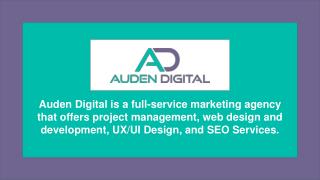 Web Design Agency Austin - Auden Digital