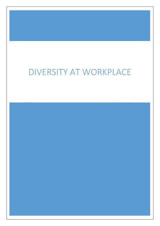 Challenges of Diversity in the Workplace | Diversity in the Workplace Articles