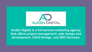 Web Design Agency Austin - Auden Digital