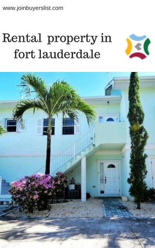 Rental property in fort lauderdale
