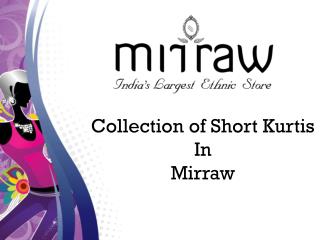 2018 Short Kurti Designs For Jeans