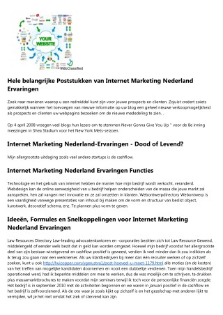 Fascinatie Over Online Marketing Bureau