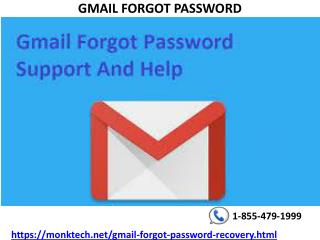 Solved your hacked account issues at Gmail forgot password 1-855-479-1999