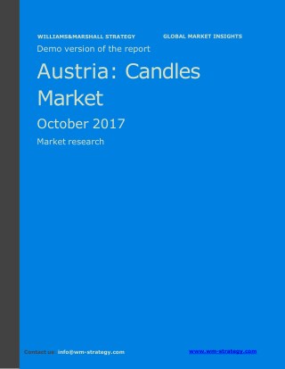 WMStrategy Demo Austria Candles Market October 2017