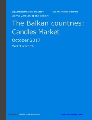 WMStrategy Demo Balkan countries Candles Market October 2017