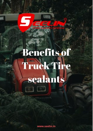 Benefits of Truck Tire sealants â€“ Seelin Tyre Safety System