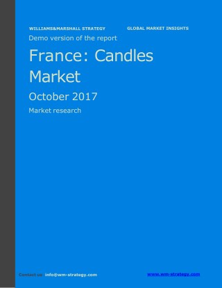 WMStrategy Demo France Candles Market October 2017