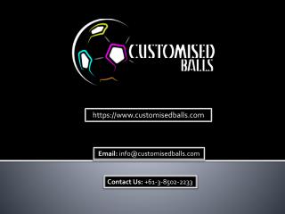 Get the Promotional Rugby, Soccer Balls Products in Australia