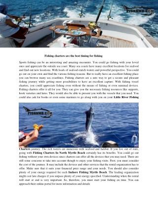 Little River Fishing Charters