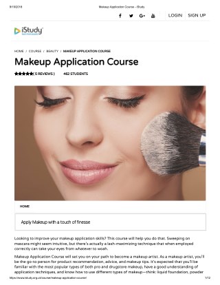 Makeup Application Course - John Academy
