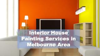 Interior House Painting Services in Melbourne Area