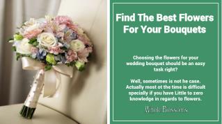 Get Complete Range of Fresh Flower Bouquets for Vase Arrangements at the Best Prices