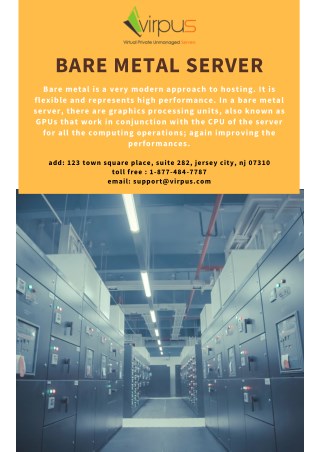 Bare metal server