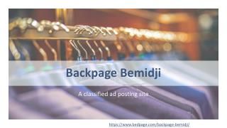 Backpage bemidji best classified site!
