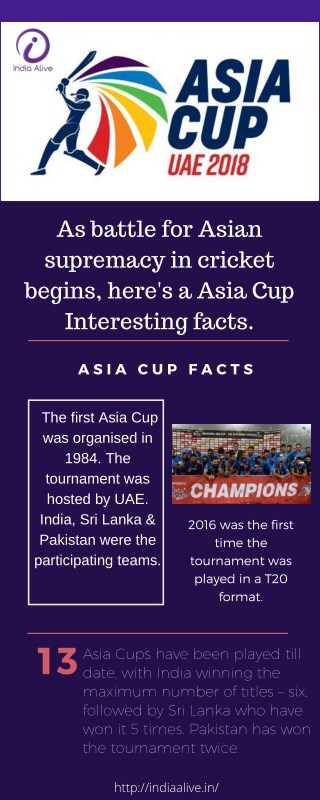 Asia Cup 2018-India Alive