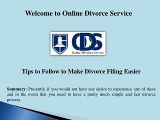 Quick Divorce Online, Easy Divorce Online, Divorce Application Form