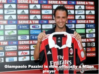 Giampaolo Pazzini Scored a Hat Trick