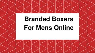 Buy Branded Innerwear For Men's in Hyderabad