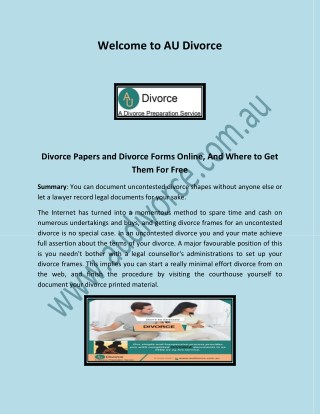 divorce forms online, How to get a divorce, Online apply for divorce