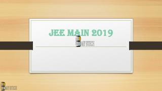 JEE Main 2019