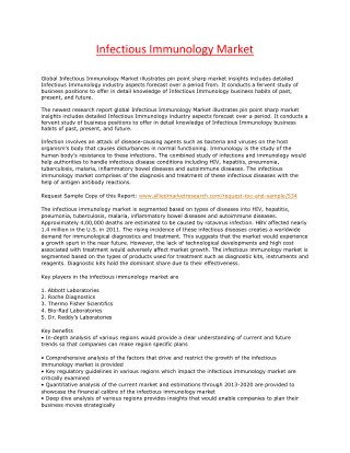Infectious Immunology Market