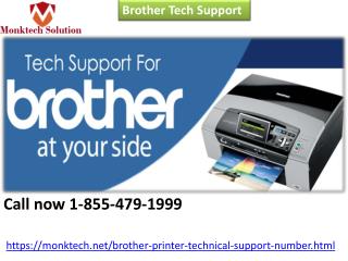 Brother Tech Support-Meet a team with sharp intellect Call us 1-855-479-1999