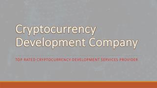 Hire Cryptocurrency Development Services Company
