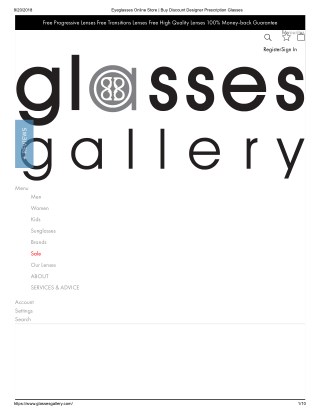 Eyeglasses Online Store | Buy Discount Designer Prescription Glasses